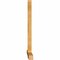Ekena Millwork Eugene Rough Sawn Timber Gable Bracket, Western Red Cedar, 108"W x 58"H x 4"D x 4"F, 13/12 Pitch GBW108X58X0404EUG00RWR - alternate 5
